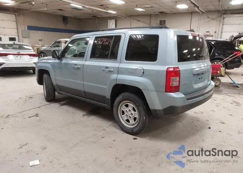 2013 Jeep Patriot Sport from USA, damaged, VIN 1C4NJRBBXDD165672